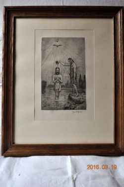 Johannes tauft Jesus