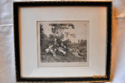 Rast auf der Flucht „Die heilige Familie... 1917“