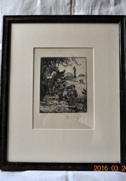 Kinder unter Bäumen