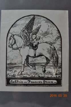 „Exlibris – Frances Grun“
